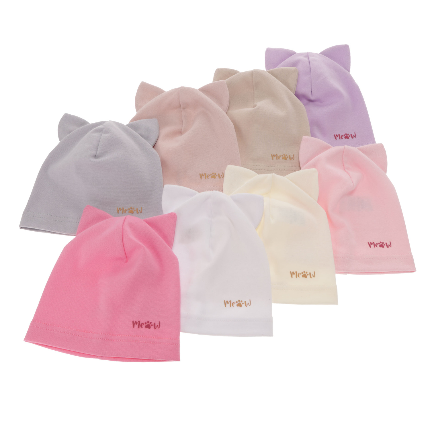 Căciulă de primăvară-toamnă pentru fete violet Jaspera