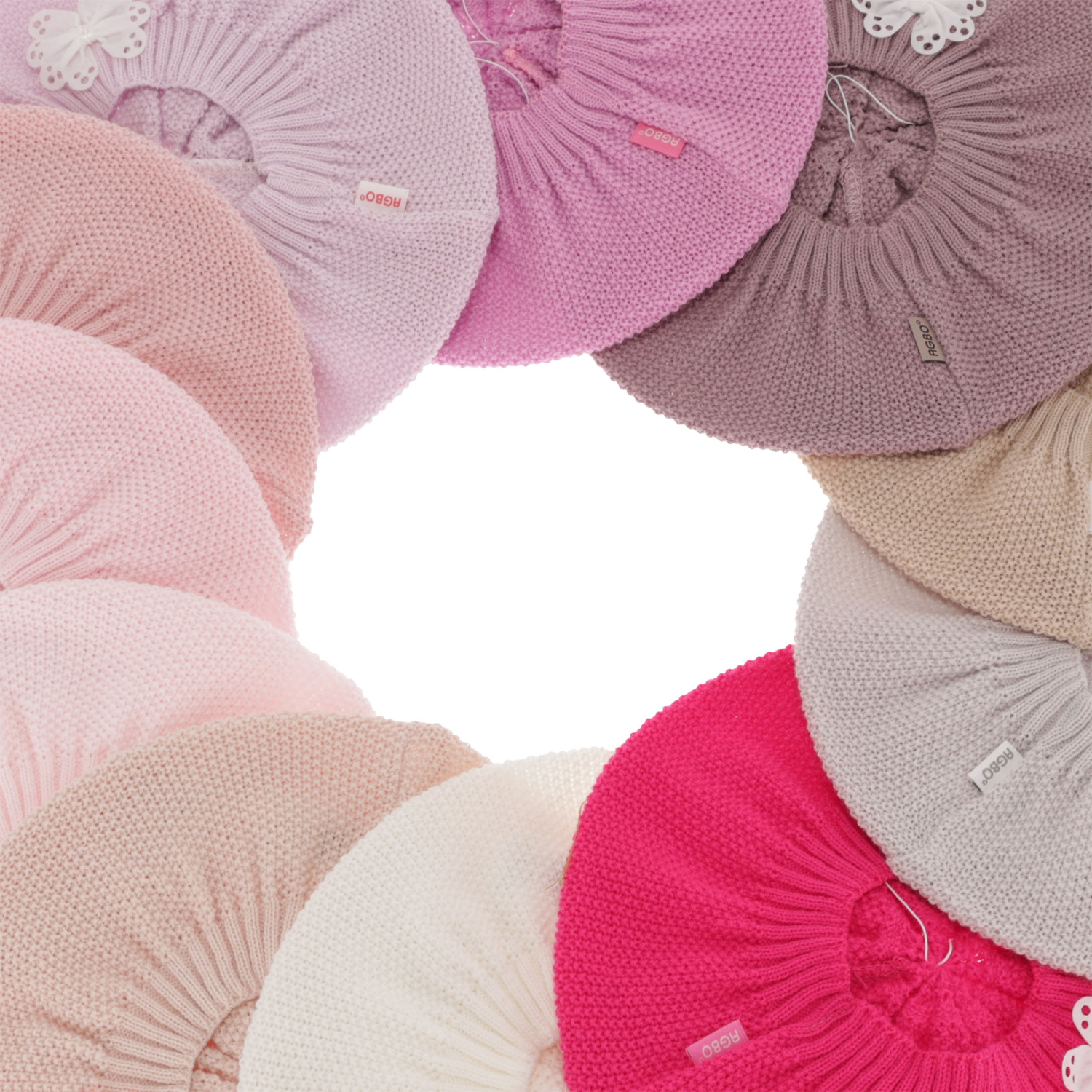 Căciulă de primăvară-toamnă pentru fete roz Costanza