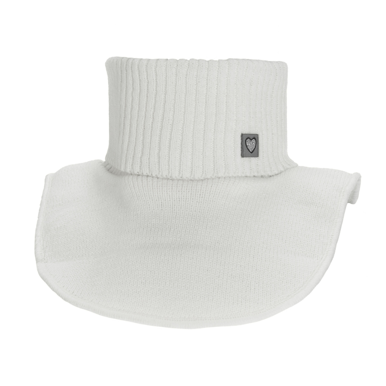 Fular circular de iarnă pentru fete alb Rafa