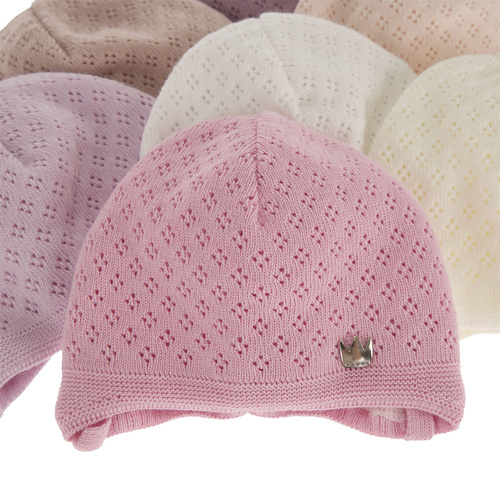 Căciulă de primăvară-toamnă pentru fete violet Lidia