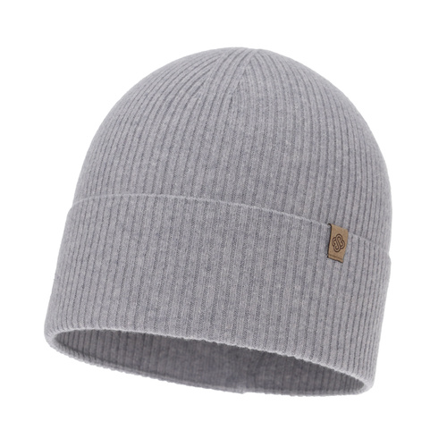 Căciulă de primăvară-toamnă pentru femei, gri, cu lână merino cu cașmir, Alineta