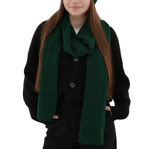 Fular de iarnă pentru femei verde din lână Agora