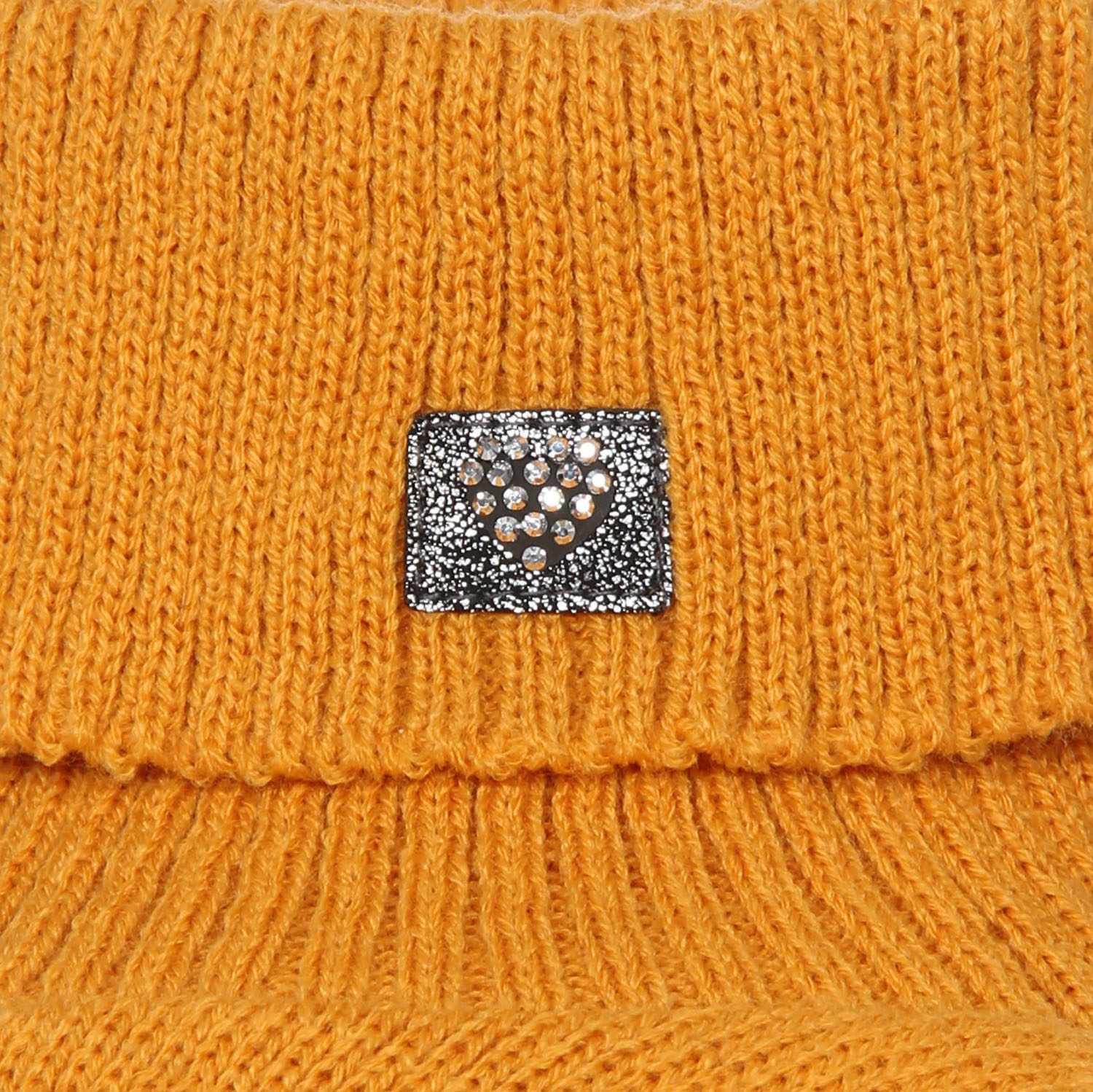 Fular circular de iarnă pentru fete roz Rafa