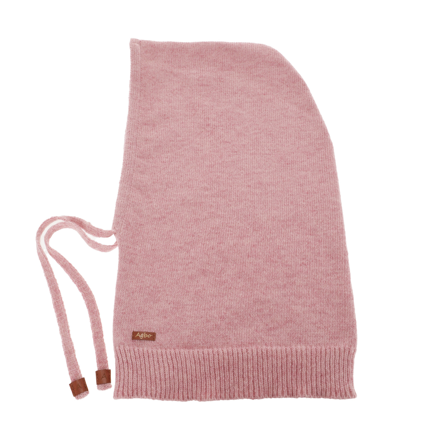 Balaclava de iarnă pentru femei, roz, cu lână merino, Elizabeth