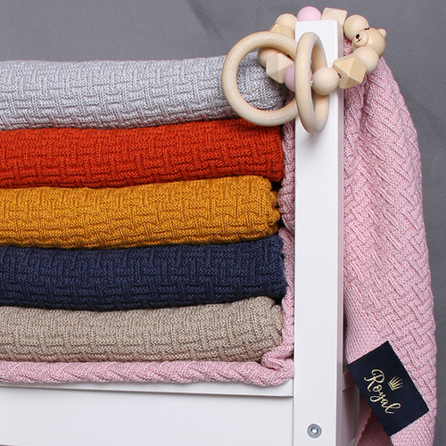 Pătură din bambus - bumbac pentru bebeluși miere Pony