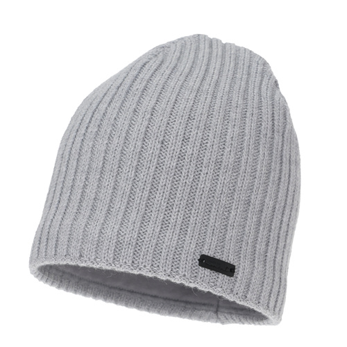 Căciulă de iarnă pentru femei, gri, cu lână merino, Soletta