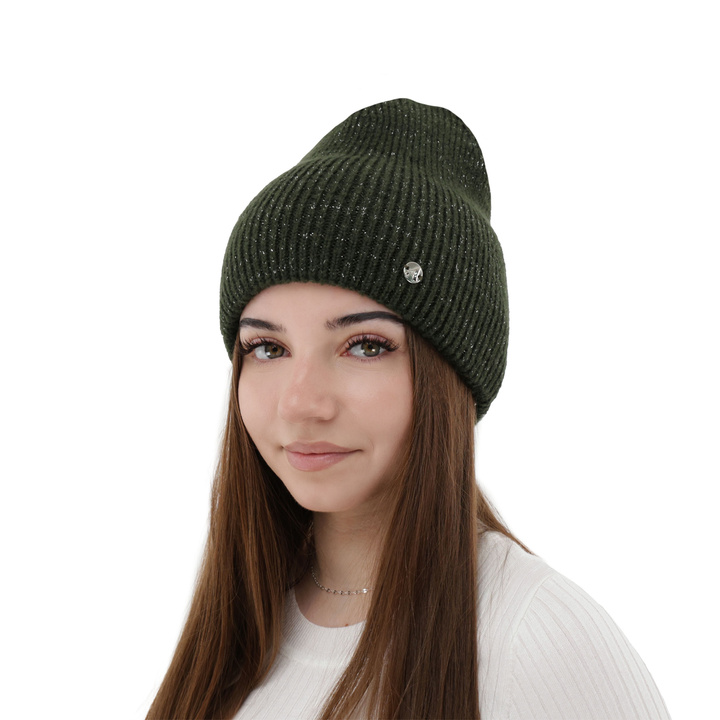 Căciulă de iarnă pentru femei kaki Amaris