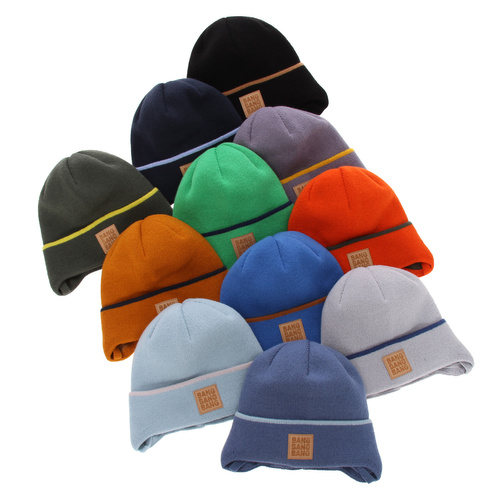 Căciulă de primăvară-toamnă pentru băieți albastru marin Ethan