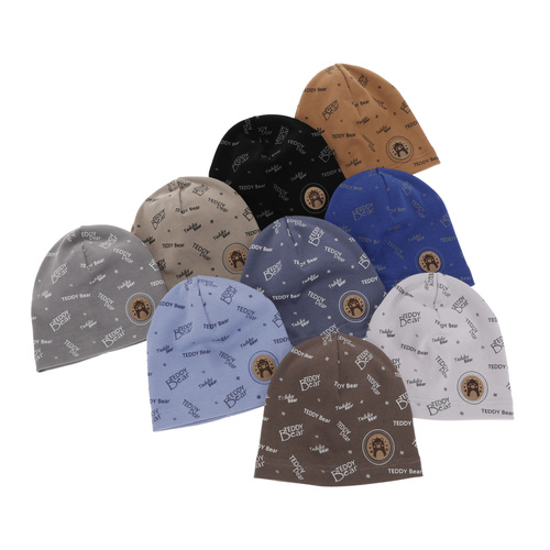 Căciulă de primăvară-toamnă pentru băieți maro Tedi