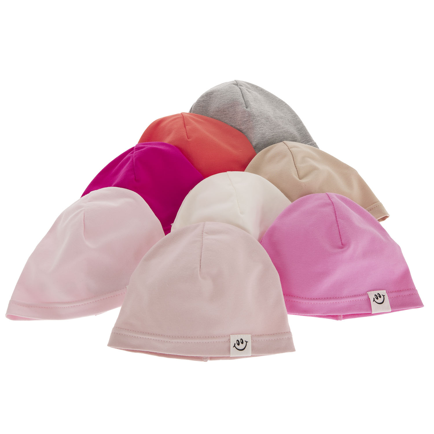 Căciulă de primăvară-toamnă pentru fete roz Lili