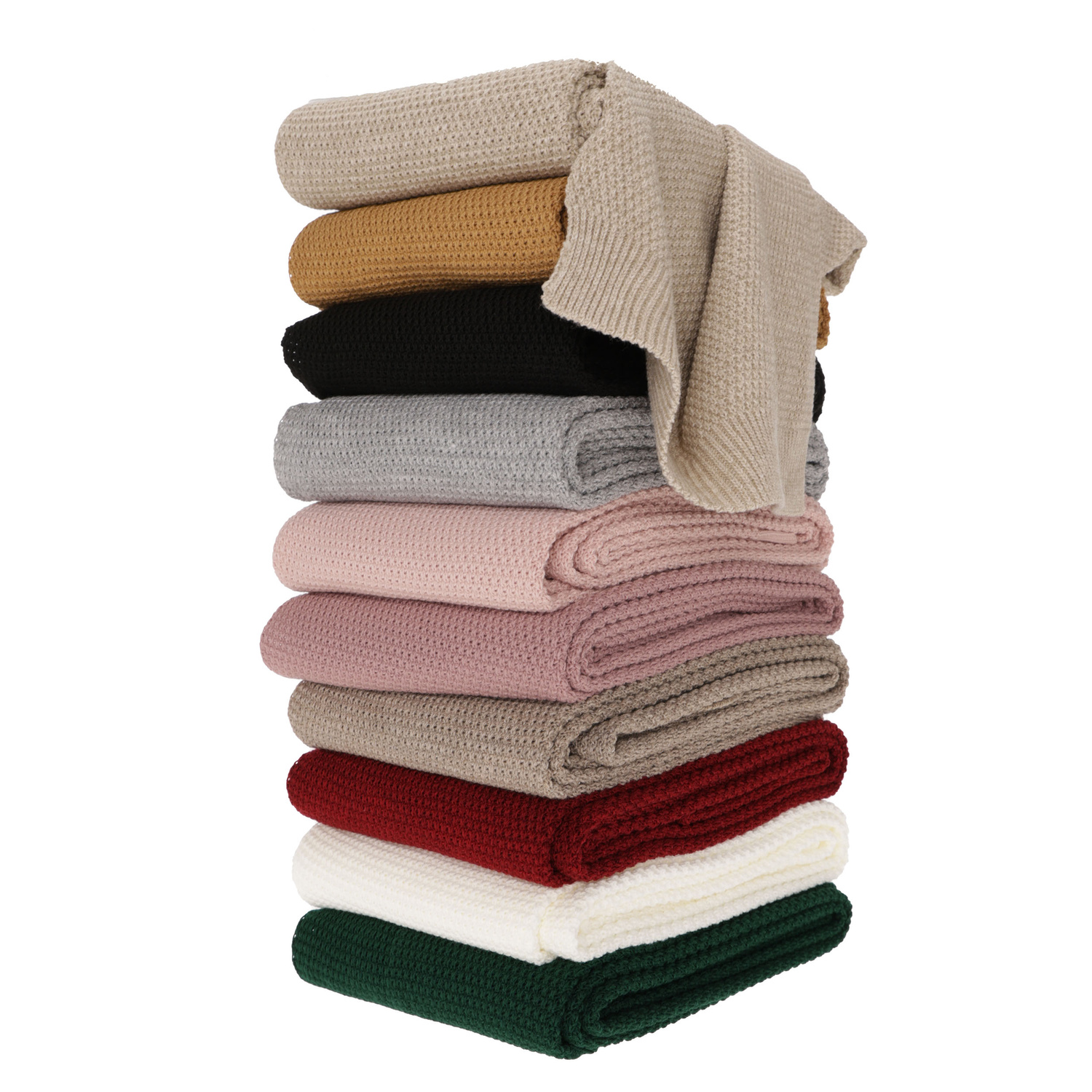 Fular de iarnă pentru femei bej din lână Agora