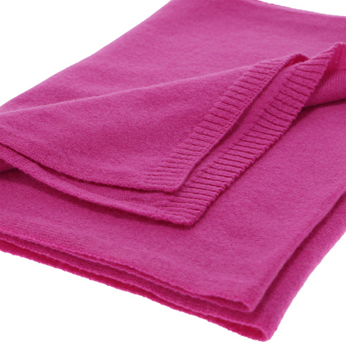 Fular de iarnă pentru femei, roșu, lână merino cu cașmir, Irenia