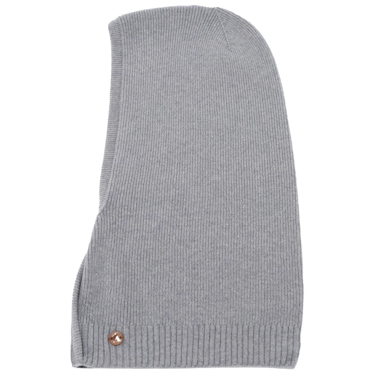 Cagulă toamnă, iarnă, pentru femei, gri, lână merino cu cașmir, Kiruna