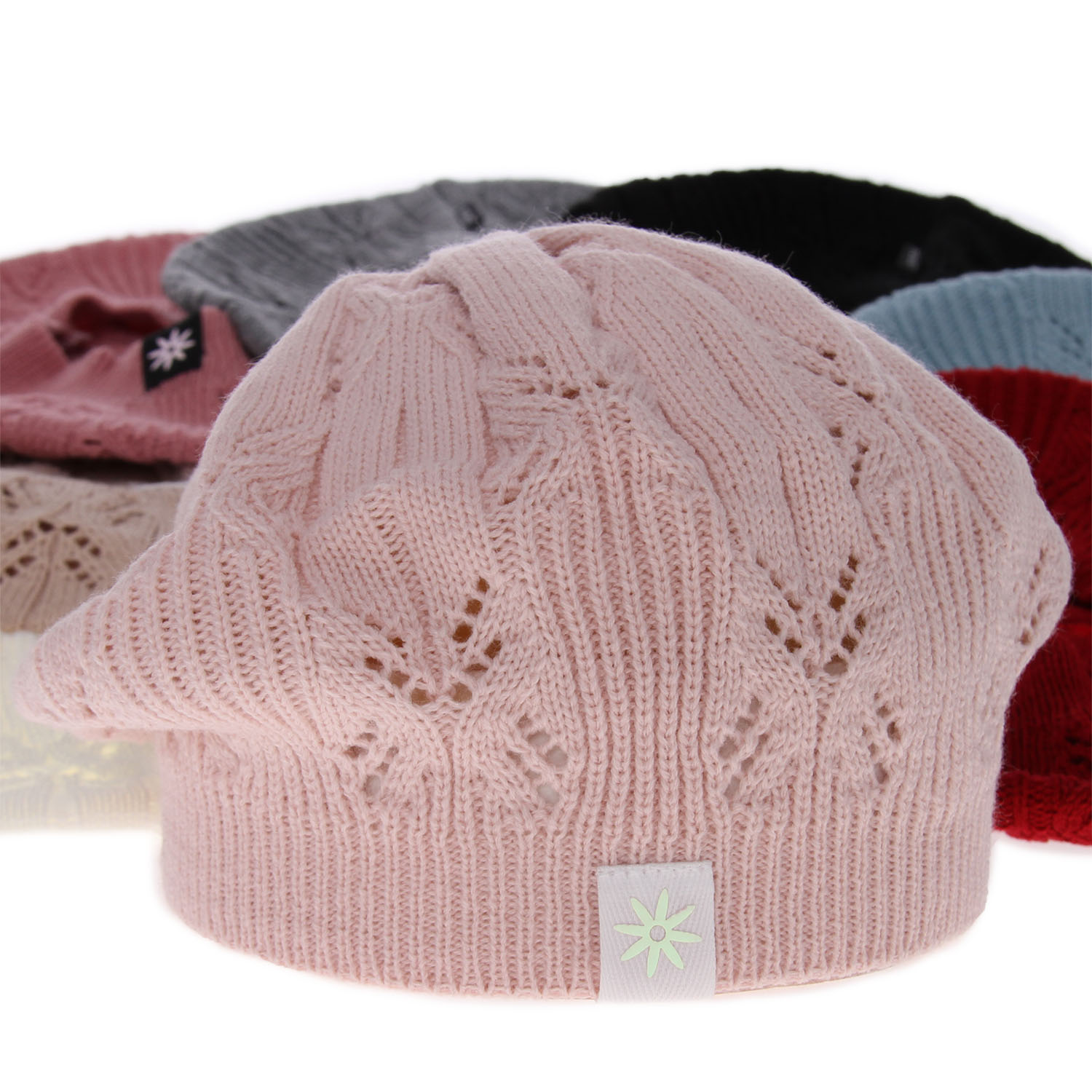 Căciulă de primăvară-toamnă pentru fete gri Marcela