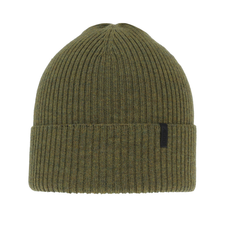 Căciulă de iarnă pentru bărbați, khaki, 100% lână merino, Thorin