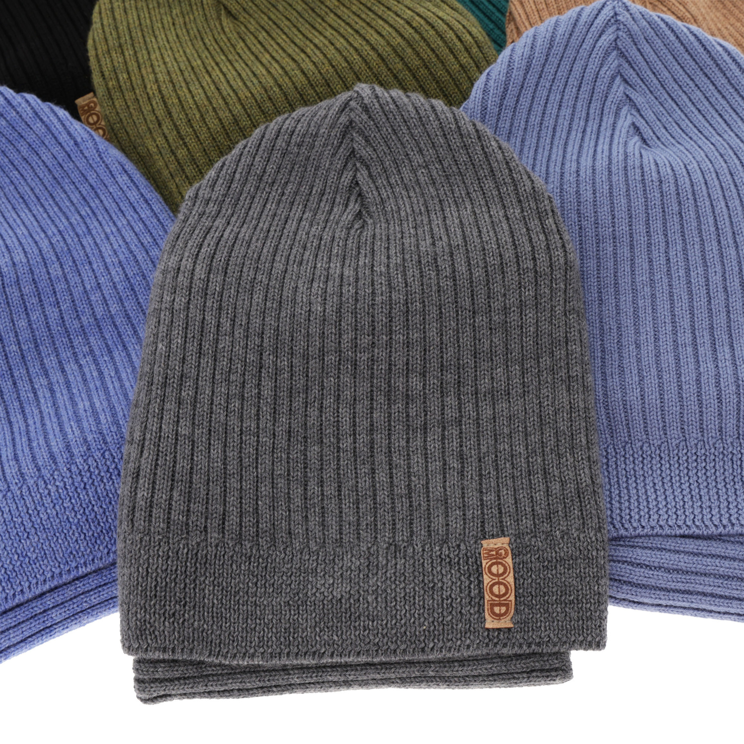 Set primăvară-toamnă pentru băieți: Căciulă și fular circular camel 100% lână merino extra fină Chester
