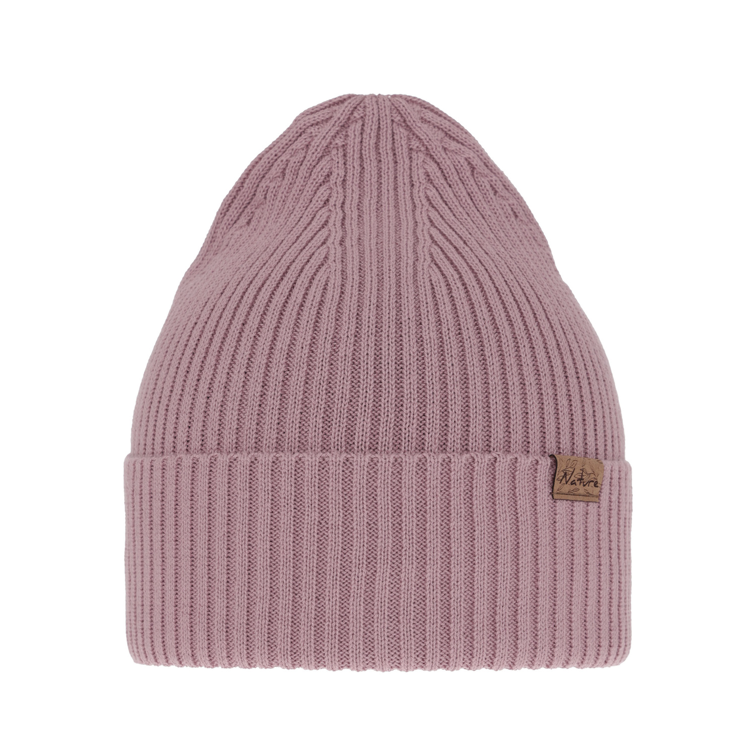 Căciulă pentru femei, cu bumbac, roz Messina