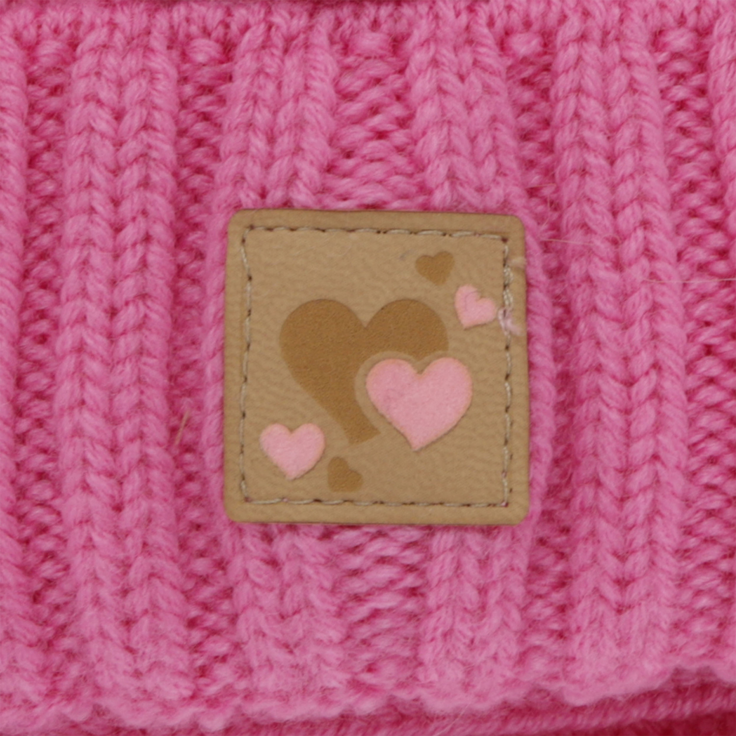 Set căciulă și fular pentru fete, iarnă, crem, 100% lână merino, căptușit cu fleece de lână, Ronia