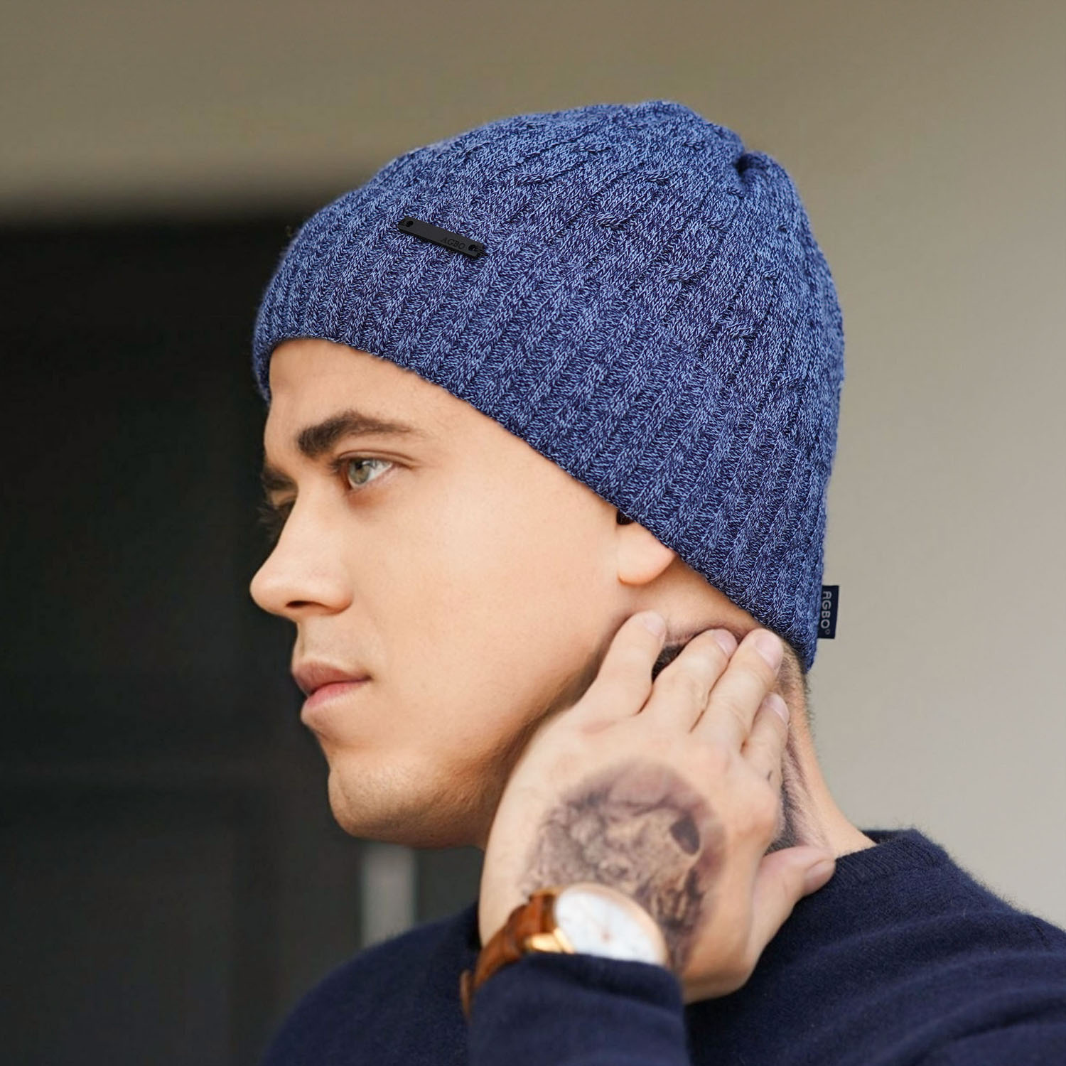 Căciulă de iarnă pentru bărbați kaki Mishel