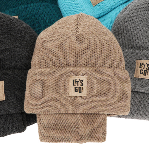 Set de iarnă pentru băieți: Căciulă și fular circular albastru marin Joseph