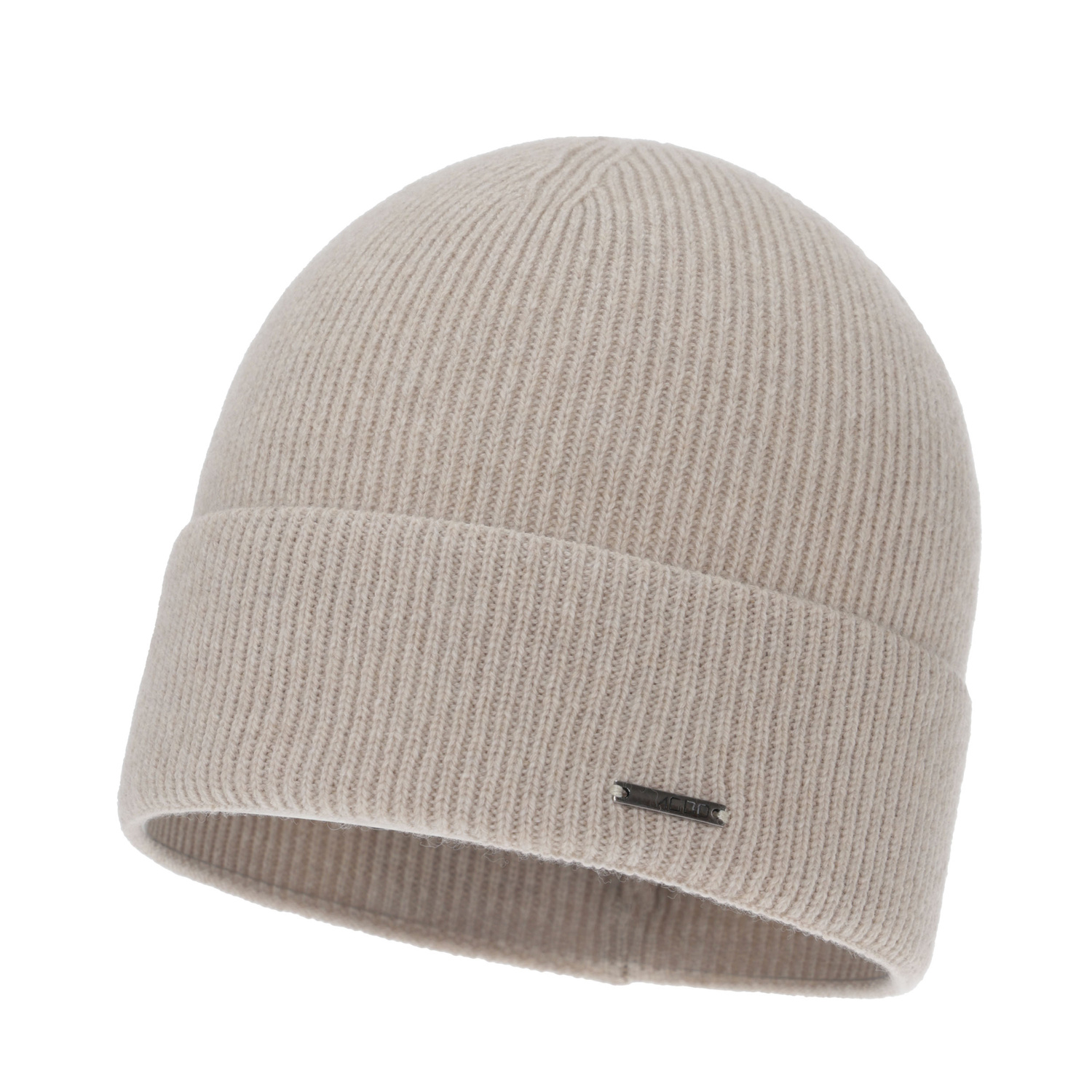 Căciulă de iarnă pentru femei, bej deschis, cu lână merino, Sindra