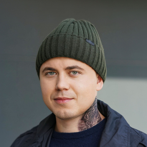 Căciulă de iarnă pentru bărbați vișiniu Vincent