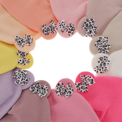 Set de primăvară-toamnă pentru fete: căciulă și fular circular, cu bumbac, violet Nicolette