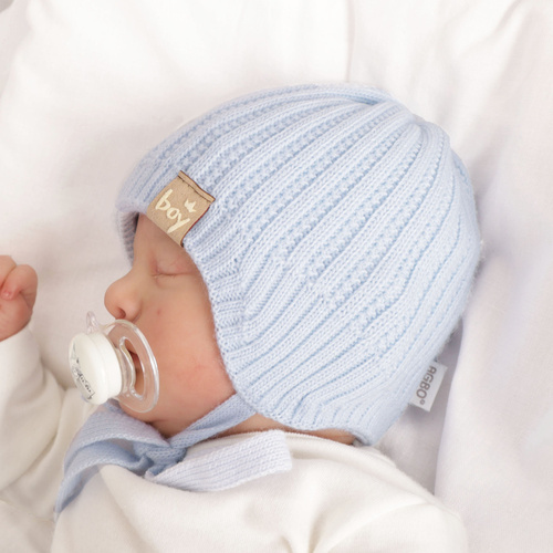 Căciulă de primăvară-toamnă pentru băieți bej Chico