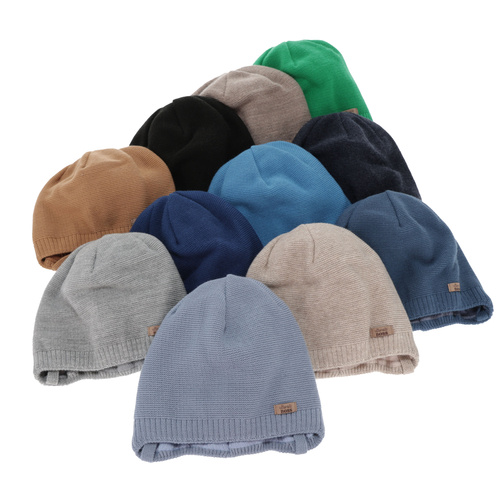 Căciulă de primăvară-toamnă pentru băieți, verde, cu urechi, Valdis