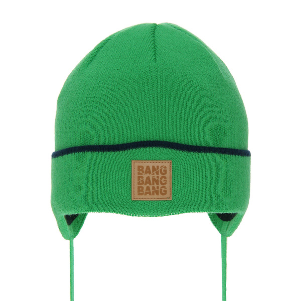 Căciulă de primăvară-toamnă pentru băieți verde Ethan