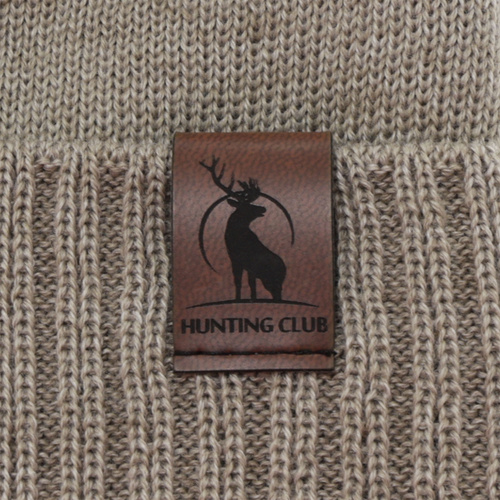 Căciulă de iarnă pentru bărbați, bej, cu lână merino, Hogan