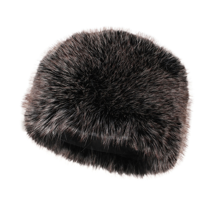 Căciulă de iarnă pentru femei căptușită cu lână fleece maro Holly