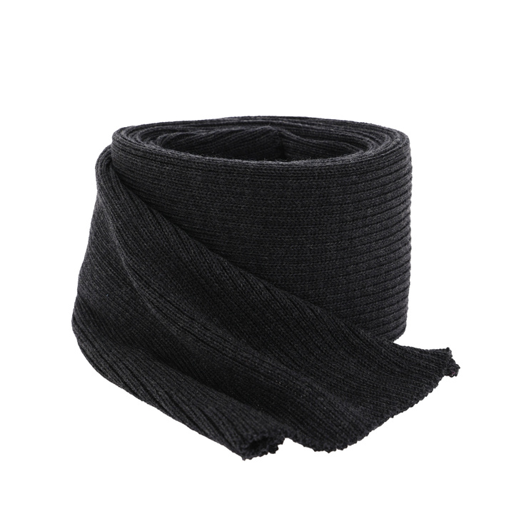 Fular de iarnă pentru bărbați gri 100% lână merinos extra fină Brayan