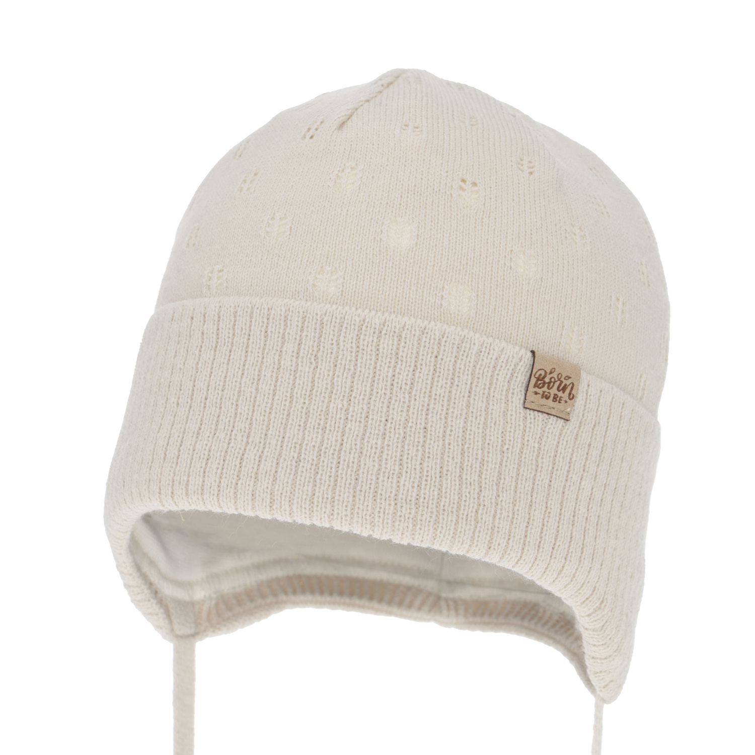 Căciulă de primăvară-toamnă pentru fete, roz, cu urechi, Froya