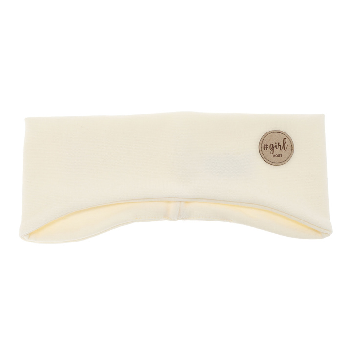 Girl's spring, autumn, headband, ecru Maranta