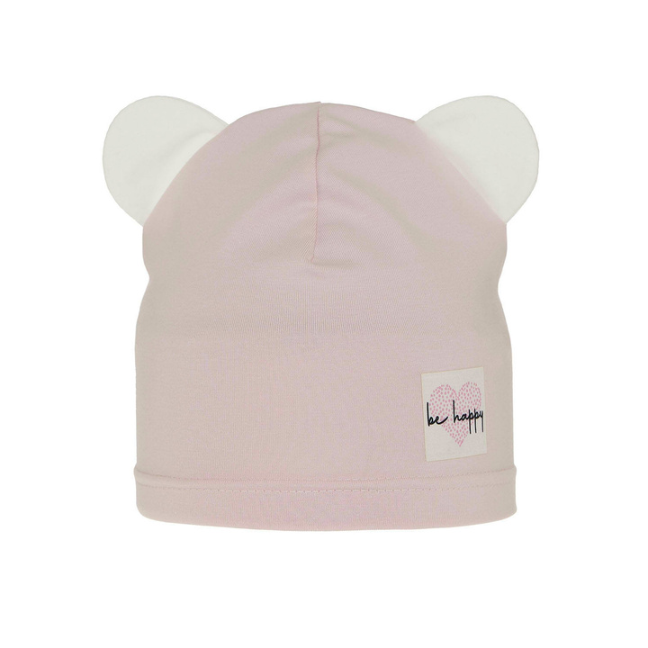 Căciulă de primăvară-toamnă pentru fete roz Joga