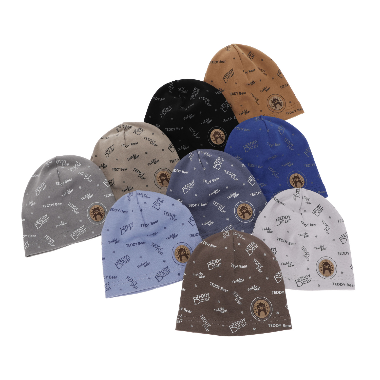 Căciulă de primăvară-toamnă pentru băieți camel Tedi