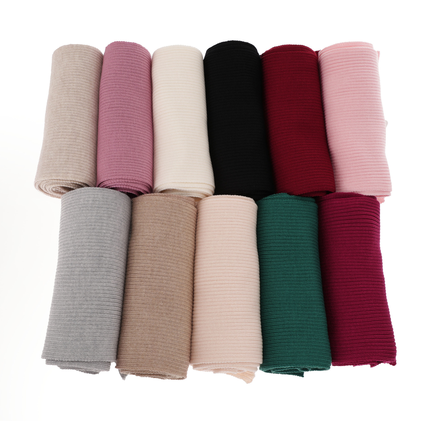 Fular de iarnă pentru femei, maro, 100% lână merino, Jessica