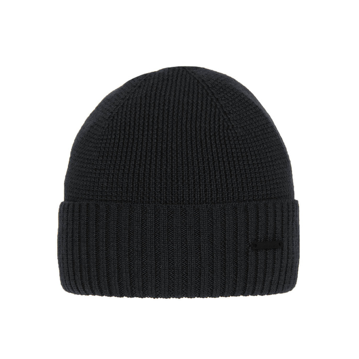 Căciulă de iarnă pentru bărbați, gri, din lână merino Henk