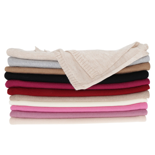 Fular de iarnă pentru femei, camel, 100% lână merino, Elonia