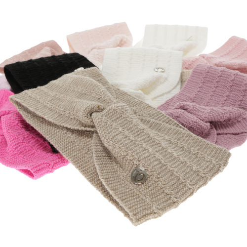 Bentiță de primăvară-toamnă pentru fete, bej, Elettra