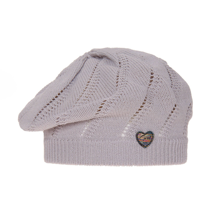 Căciulă de primăvară-toamnă pentru fete gri Hilda