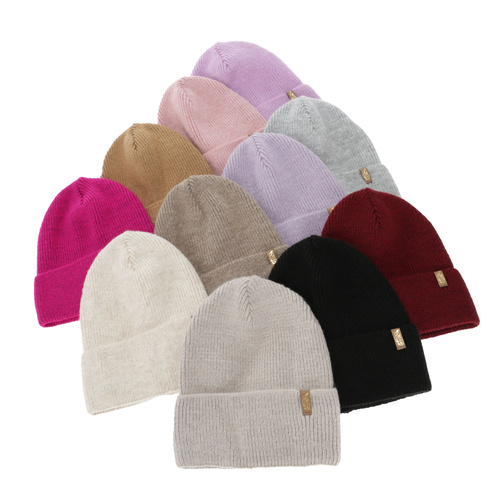 Căciulă de iarnă pentru femei, roz, cu lână merino, Tahoe