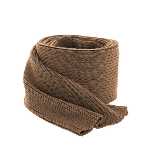 Fular de iarnă pentru bărbați maro 100% lână merinos extra fină Brayan