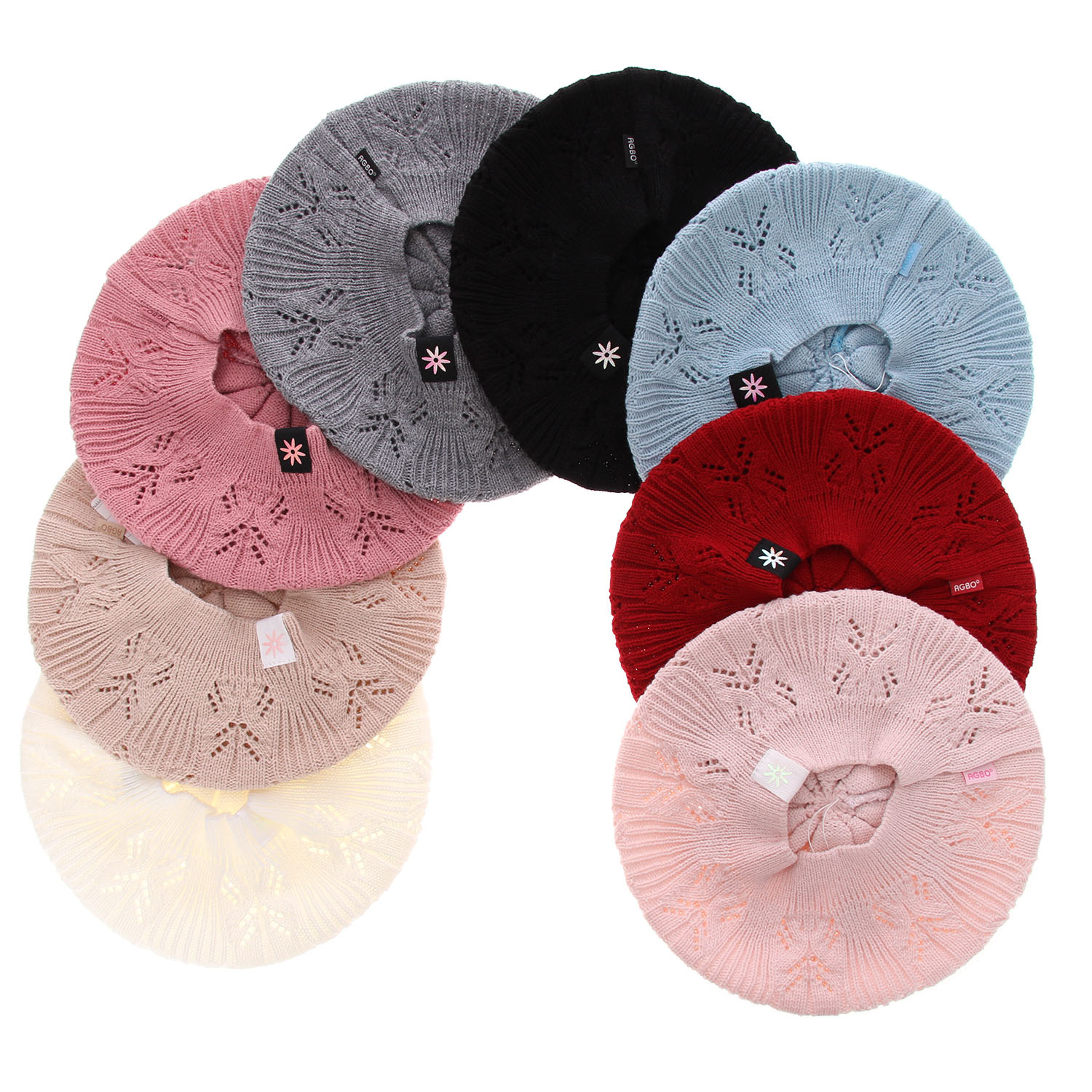 Căciulă de primăvară-toamnă pentru fete gri Marcela