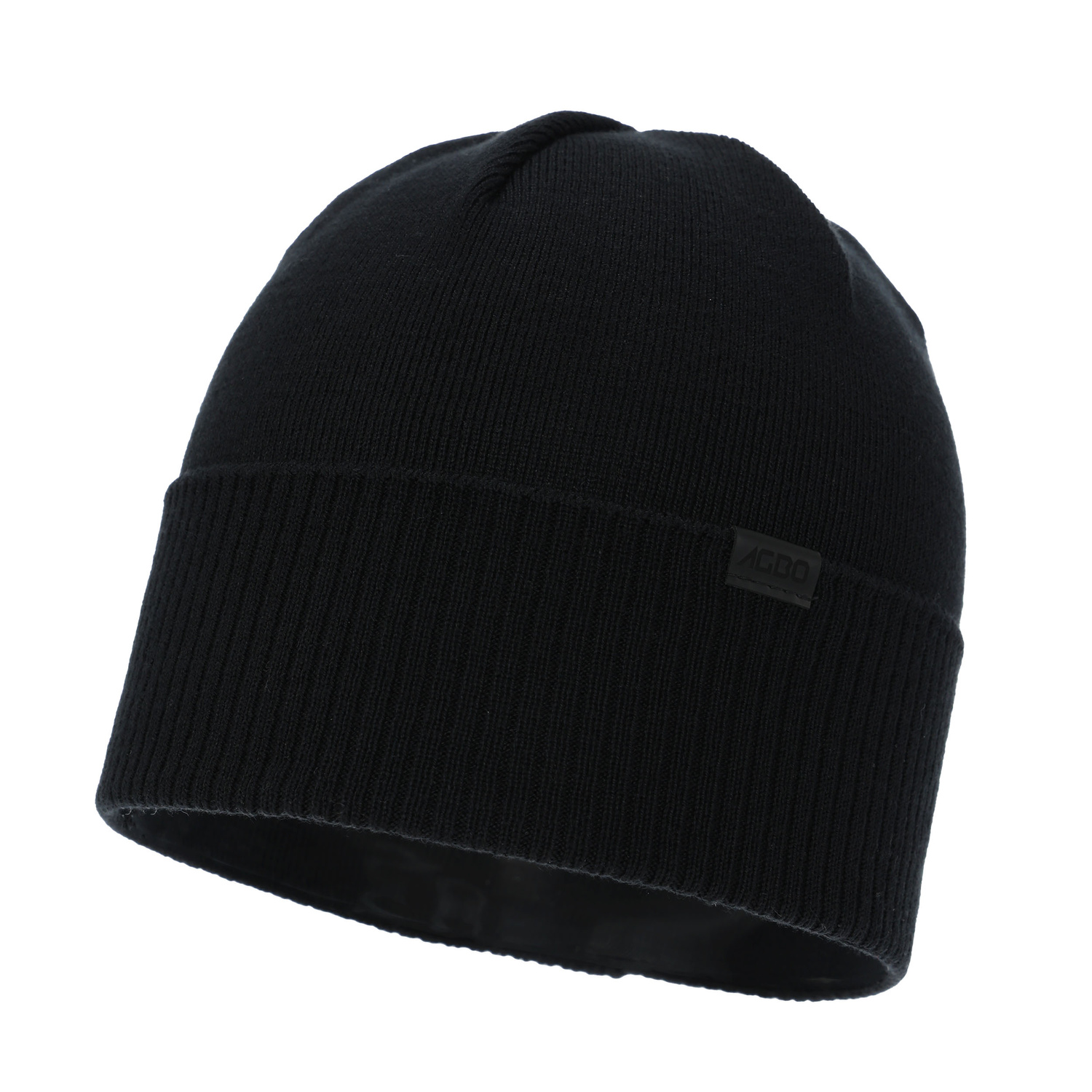 Căciulă de primăvară-toamnă pentru bărbați, cu bumbac, neagră, Remon