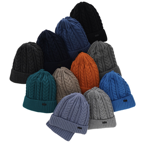 Set de iarnă pentru băieți: Căciulă și fular circular albastru Colins