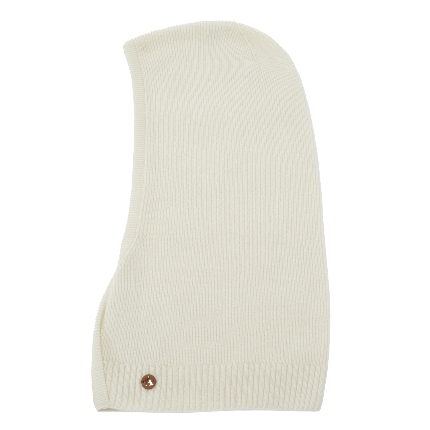 Cagulă toamnă, iarnă, pentru femei, crem, lână merino cu cașmir, Kiruna