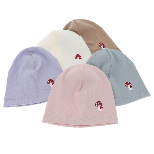 Căciulă de primăvară-toamnă pentru fete, roz, din bumbac Balma