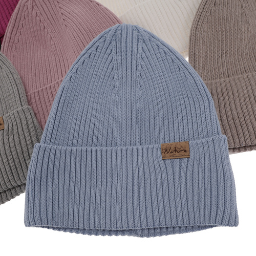 Căciulă pentru femei primăvară/iarnă, cu bumbac, camel Messina